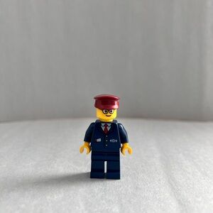 Lego City Conductor Minifigure
